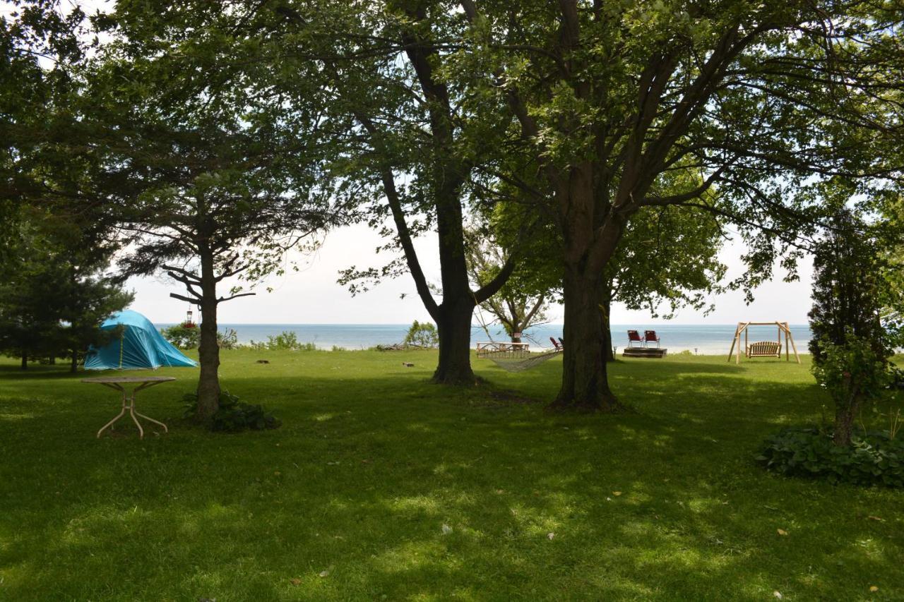 Birds Point Cottage On A Cliff Facing Lake Erie. Wheatley Luaran gambar
